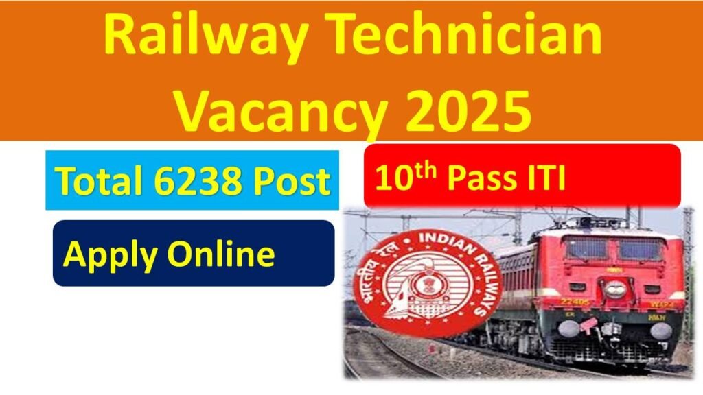 Railway Technician Vacancy 2025