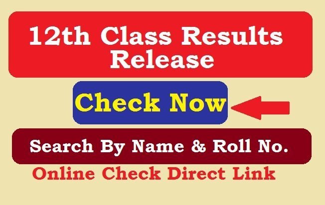 12th Class Result 2026 Check Online Direct Link Search By Name & Roll No