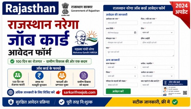 Rajasthan Narega Job Card Application Form pdf